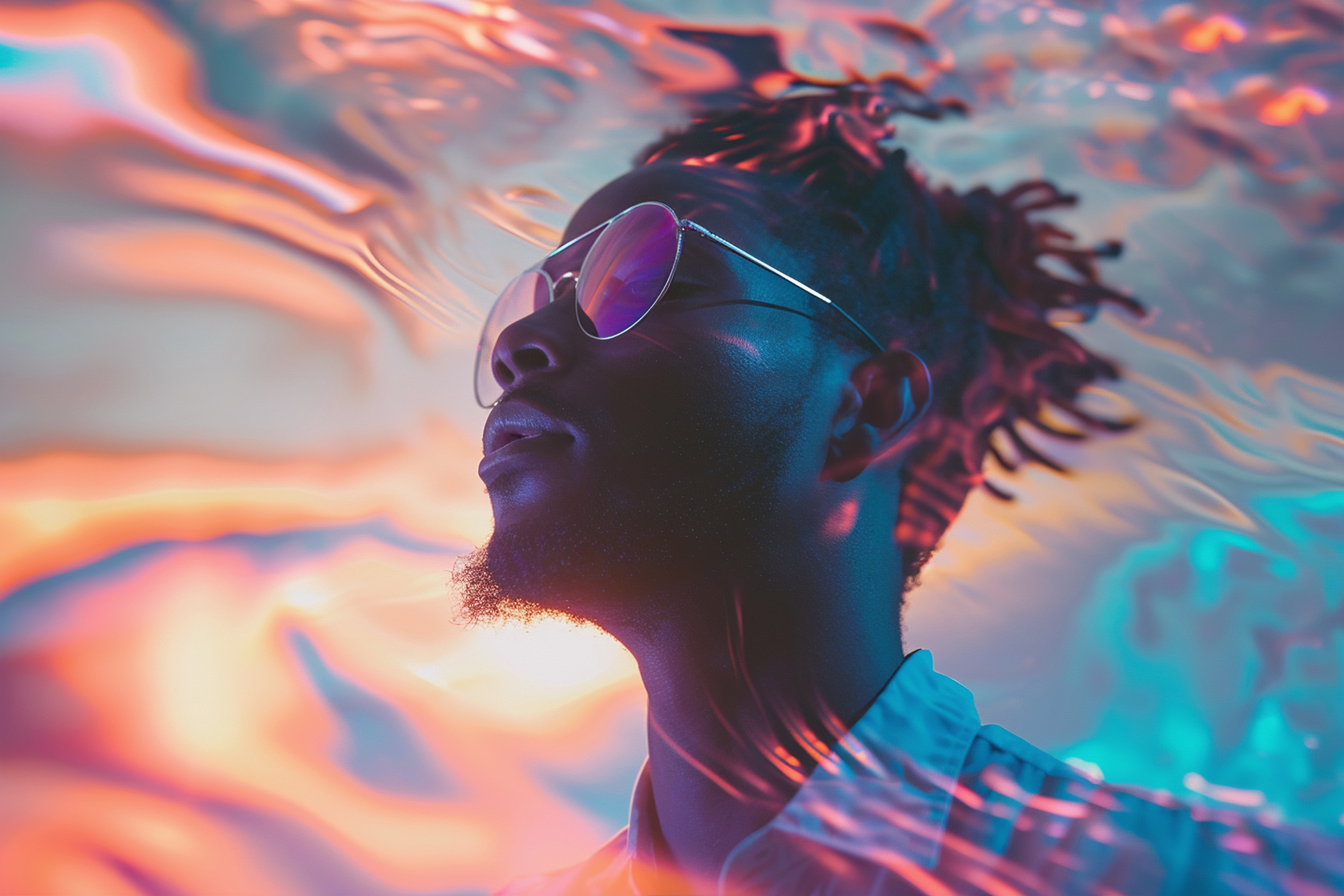 Immersive art direction for a beauty campaign